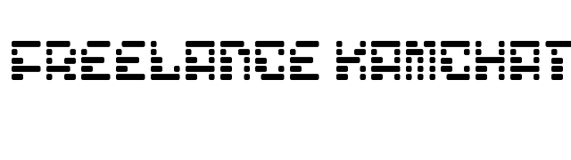 Freelance Kamchatka font preview