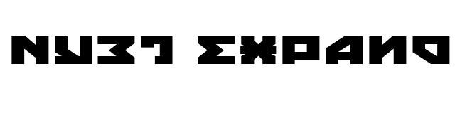 Nyet Expanded font preview