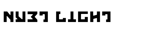 Nyet Light font preview