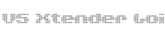 V5 Xtender Loin font preview